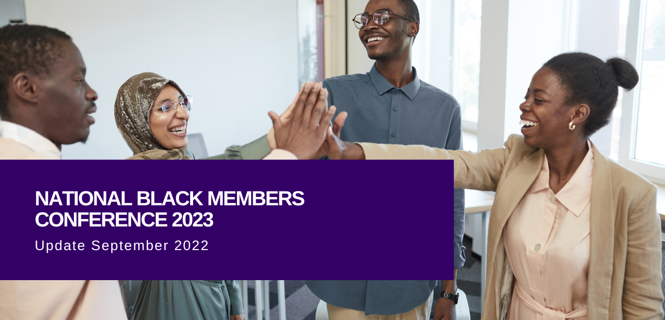 Black Members Conference 2023 Sept 2022 